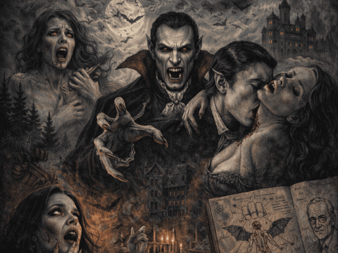 Psihologia Vampirului: Frică, Dorință și Fascinație