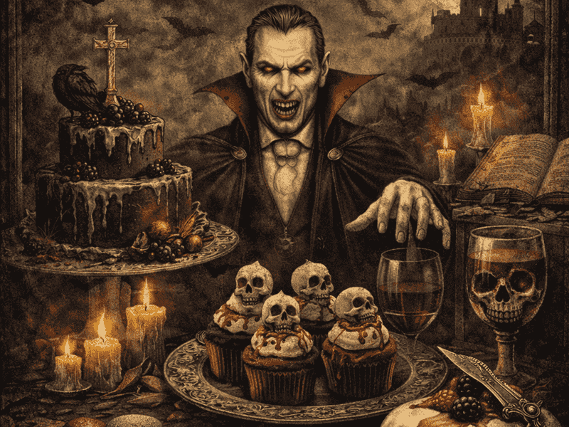 Deserturile lui Dracula – Dulciuri Gotice și Rețete Medievale