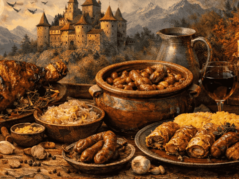 Dracula Gastronomie – Rețete Medievale și Arome din Transilvania