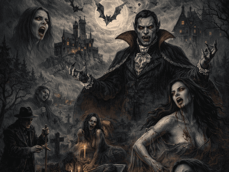 Legende Explicate despre Dracula și Vampiri