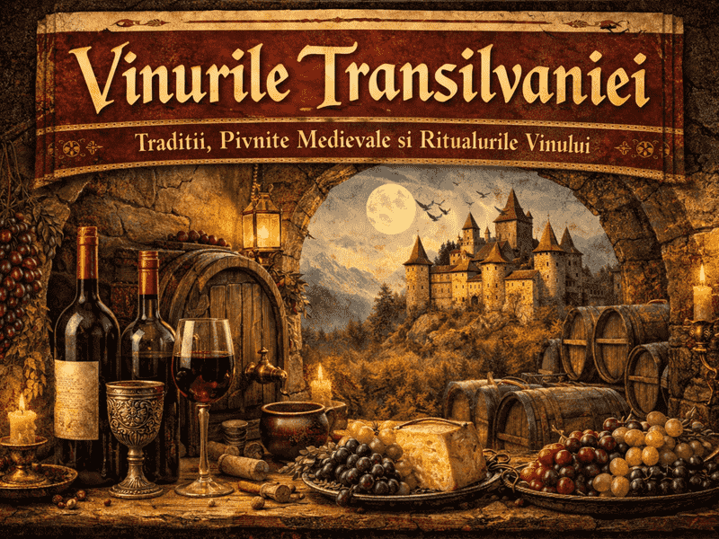 Vinurile Transilvaniei – Tradiții, Pivnițe Medievale și Ritualurile Vinului
